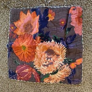 Anthropologie King Size Quilt and THREE shams